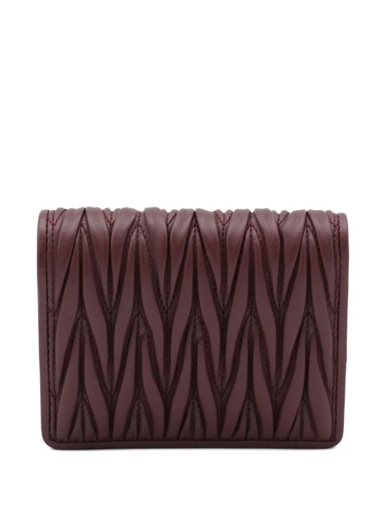 26SS 미우미우 지갑 5MV204 AFPP F0007 BORDEAUX - MIU MIU