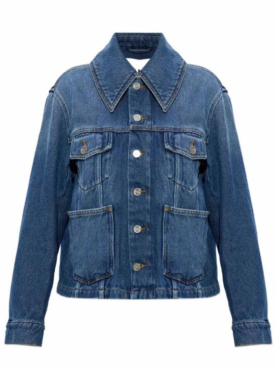 26SS 가니 수트 자켓 A1010073 569 Dark blue vintage