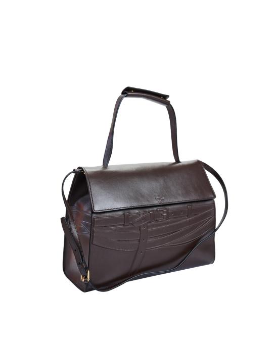 26SS 모스키노 크로스백 MC4052PP1O OA6 301 MARRONE SCURO - MOSCHINO