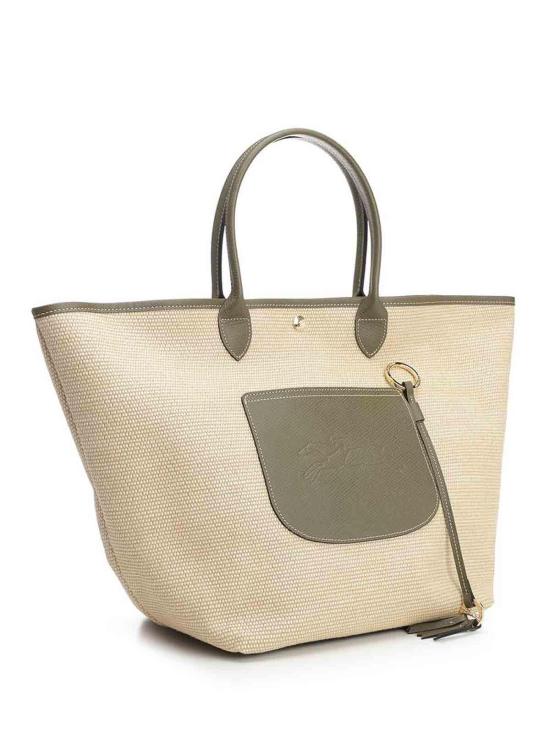 롱샴 르 플리아쥬 컬렉션 L 바스킷백 10308HGKM04 Green - LONGCHAMP