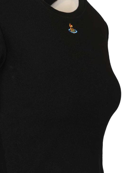 26SS 비비안웨스트우드 베이비 페루 티셔츠 1G010019J009CN401 Black - VIVIENNE WESTWOOD