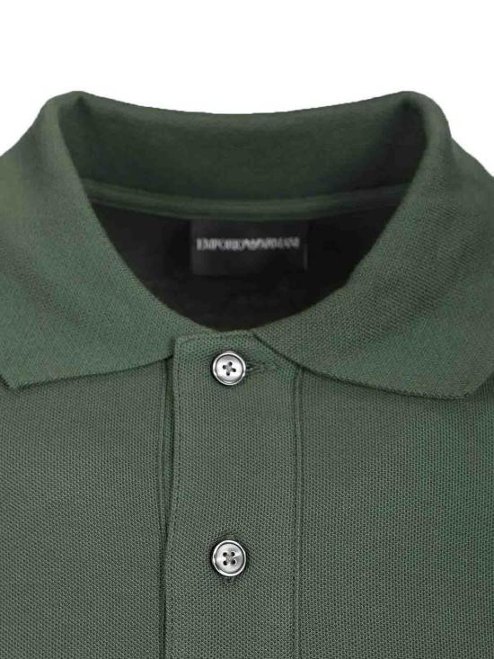 26SS 엠포리오 아르마니 폴로 티셔츠 EM005239AF10497U7263 Green - EMPORIO ARMANI