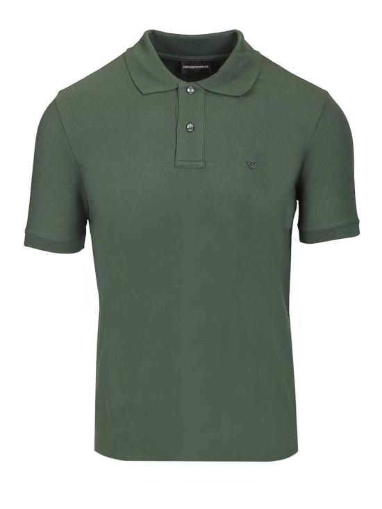 26SS 엠포리오 아르마니 폴로 티셔츠 EM005239AF10497U7263 Green