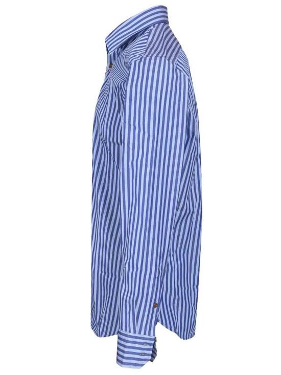 26SS 비비안웨스트우드 긴팔 셔츠 2401000JW018SK204 Blue - VIVIENNE WESTWOOD