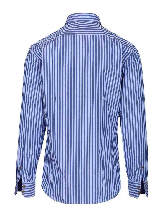 26SS 비비안웨스트우드 긴팔 셔츠 2401000JW018SK204 Blue - VIVIENNE WESTWOOD