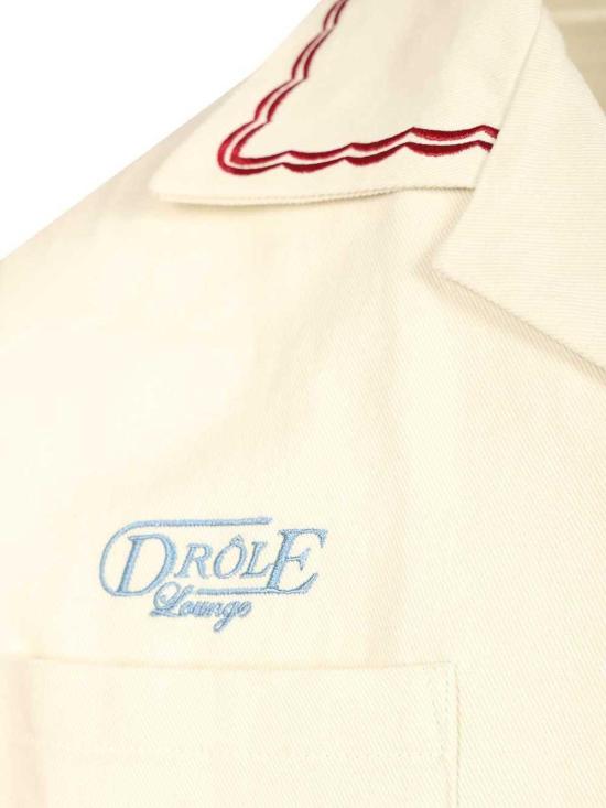 26SS 드롤드무슈 셔츠 JSH227CO215OW White - DROLE DE MONSIEUR