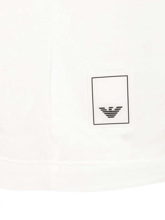 26SS 엠포리오 아르마니 반팔 티셔츠 EM005491AF24839U0003 White - EMPORIO ARMANI