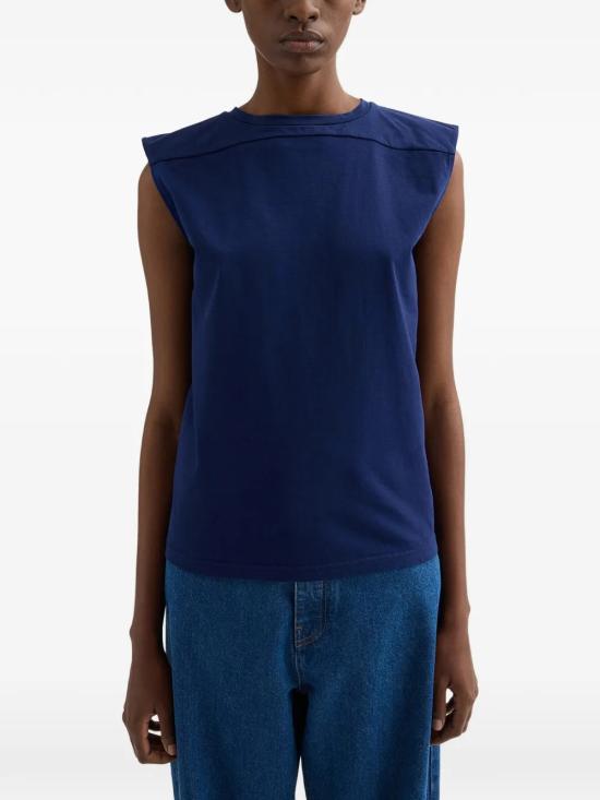 26SS 질샌더 민소매 티셔츠 J03NC0338J20358420 Blue - JIL SANDER