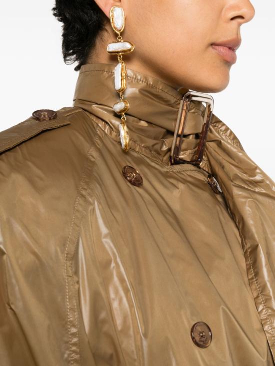 26SS 생로랑 코트 873631 Y7J142601 Marrone chiaro - SAINT LAURENT