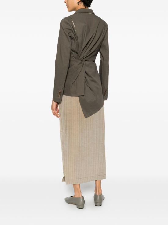 26SS 우마 왕 수트 자켓 UW6063 UW890 Grigio - UMA WANG