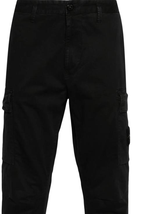 26SS 스톤 아일랜드 스트레이트 팬츠 153100051 S0004V0129 Black - STONE ISLAND