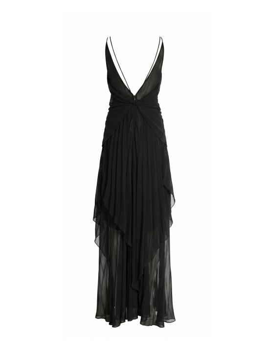 26SS 제니 롱 원피스 80AJO481 00345899 BLACK - GENNY