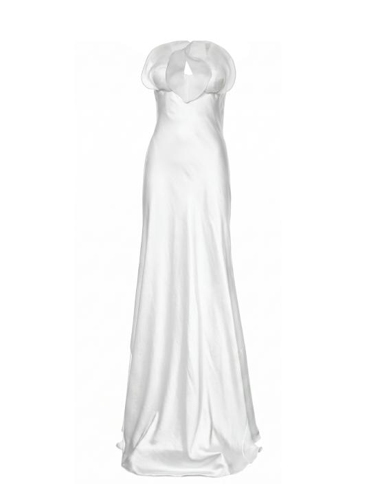 26SS 제니 롱 원피스 80AJO488 N0783003 WHITE