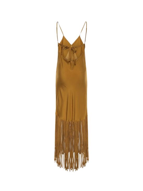 26SS 핑코 롱 원피스 106825 A3AYL25 Brown - PINKO