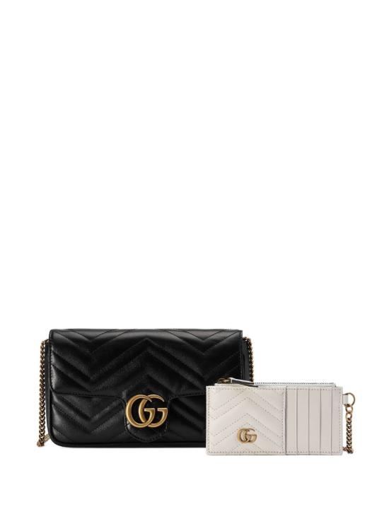 26SS 구찌 GG 마몽 스몰 숄더백 751526 AACCE1061 Nero - GUCCI
