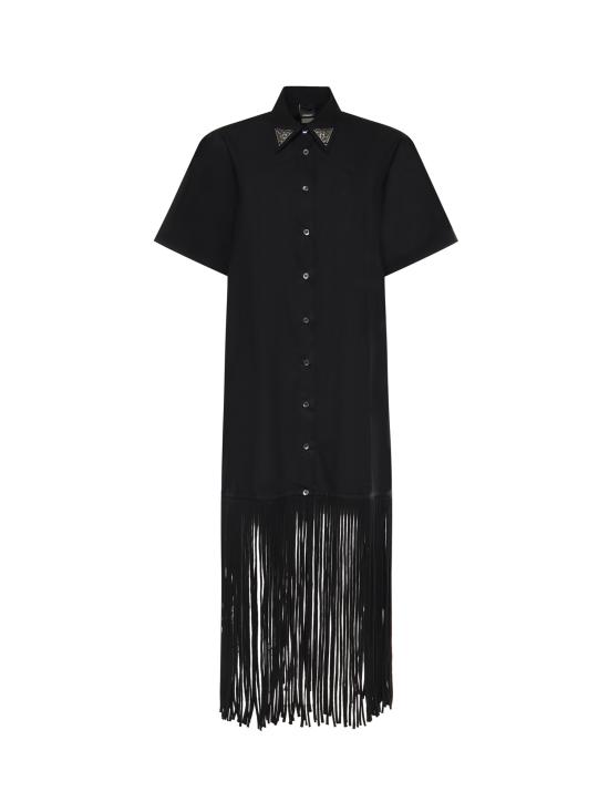 26SS 핑코 롱 원피스 106827 A2LDZ99 BLACK