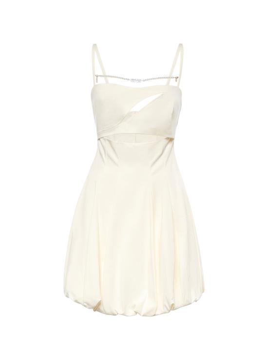 26SS 베르사체 숏 원피스 80HAO900 N071539 Butter