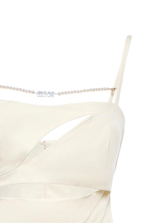 26SS 베르사체 숏 원피스 80HAO900 N071539 Butter - VERSACE