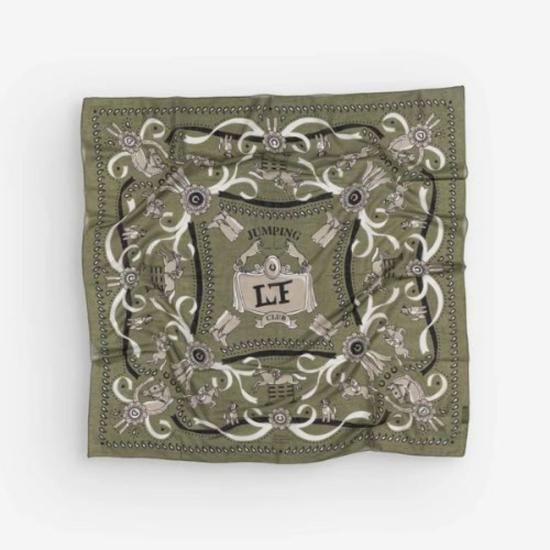  메종 르콩트 플라망 머플러/스카프 Maison Lecomte Flament Noirmoutier 반다나 스카프 100x100cm - MAISON LECOMTE FLAMENT