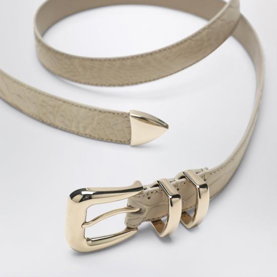 26SS 브루넬로 쿠치넬리 벨트 MAUAL253LE C058 BEIGE - BRUNELLO CUCINELLI