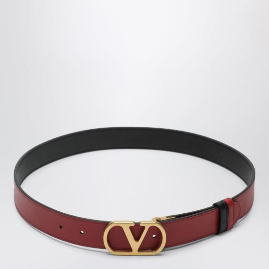 25FW 발렌티노 가라바니 레귤러 벨트 7W0T0SQ3IYR 43K BLACK - VALENTINO GARAVANI
