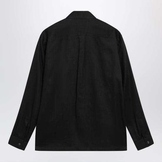 26SS 돌체앤가바나 긴팔 셔츠 G5KJ0TGG866 N0000 BLACK - DOLCE & GABBANA