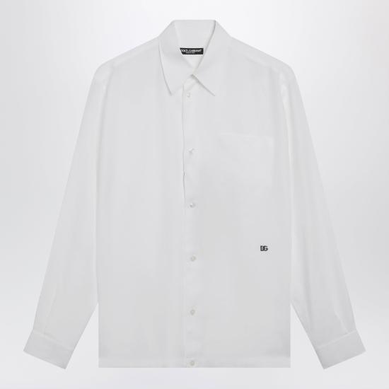 26SS 돌체앤가바나 긴팔 셔츠 G5KJ0TGG866 W0800 WHITE