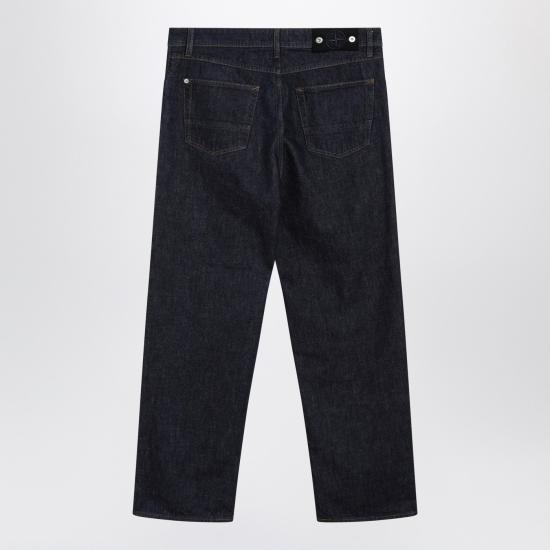 26SS 스톤 아일랜드 인디고 데님 린스드 루즈핏 파이브 포켓 진 S14J100006S00J7 VJ201 BLUE - STONE ISLAND