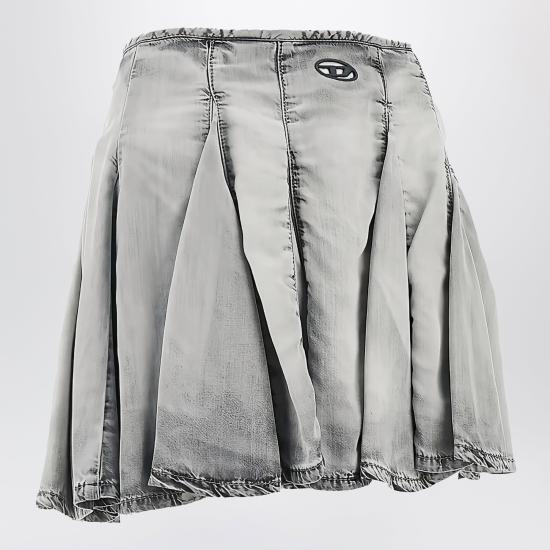 26SS 디젤 데님 스커트 A23863068WG 02 BLACK - DIESEL