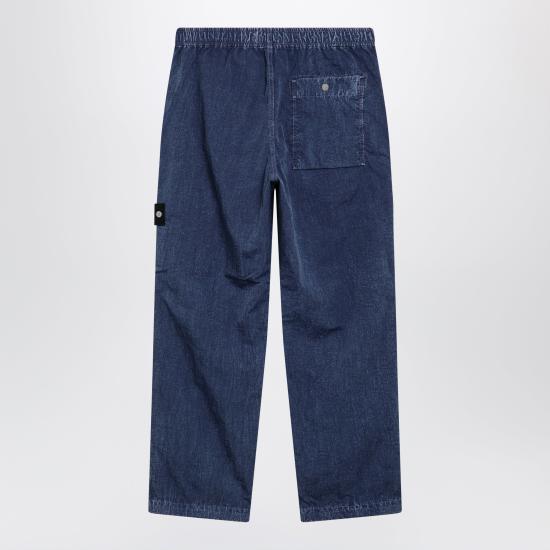 26SS 스톤 아일랜드 스트레이트 팬츠 S143100001S0J19 V0021 BLUE - STONE ISLAND