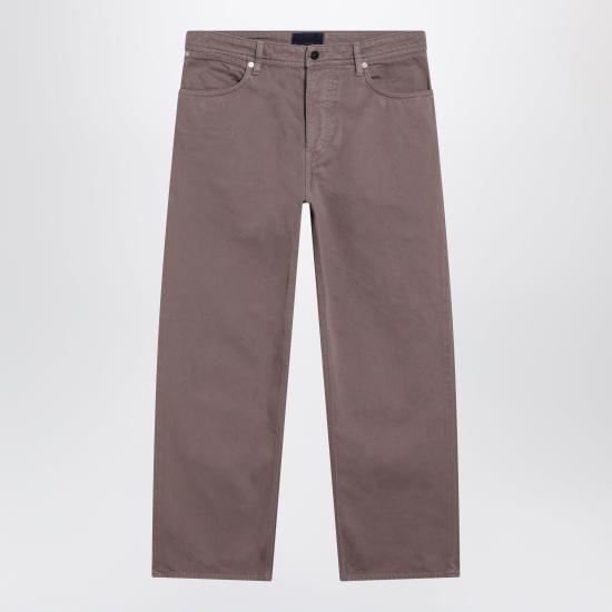 26SS 스톤 아일랜드 라이트 불 데님 TC 루즈핏 파이브 포켓 진 S14J100006S0J24 V008F PURPLE