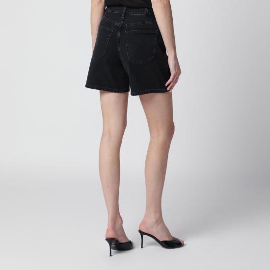 26SS 애니빙 스트레이트 팬츠 A0512435CO VTG3 BLACK - ANINE BING