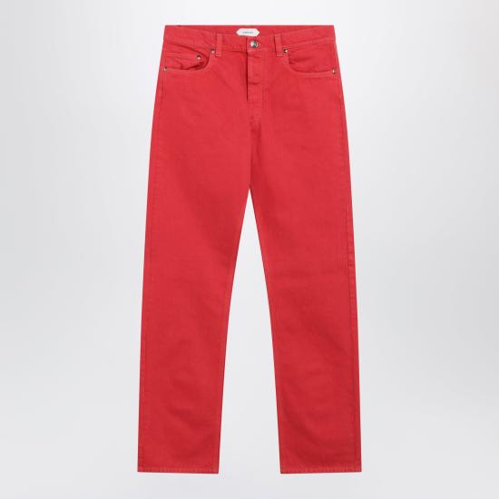 26SS 베르사체 스트레이트 팬츠 10241301A17871 1DA80 RED