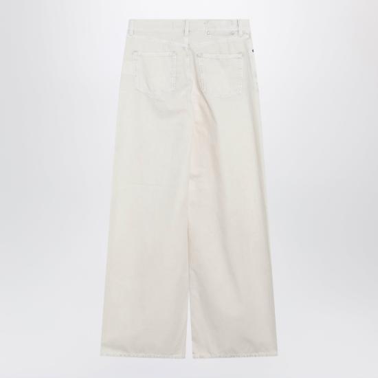 26SS 골든구스 스트레이트 팬츠 GWP02079P002351 20100 WHITE - GOLDEN GOOSE