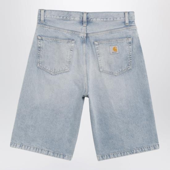 26SS 칼하트 WIP 랭던 쇼츠 I036587DE 01WU LIGHT BLUE - CARHARTT WIP