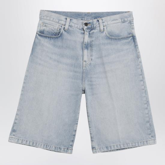 26SS 칼하트 WIP 랭던 쇼츠 I036587DE 01WU LIGHT BLUE