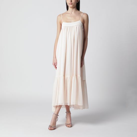26SS 로테이트 바이 크리스텐슨 롱 원피스 1155242593PL 2593 PINK