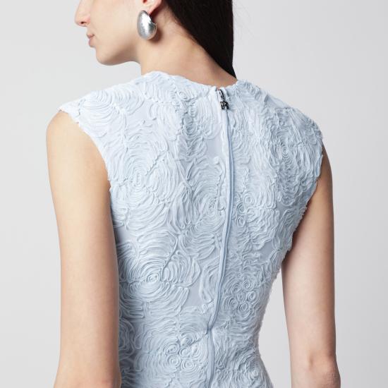26SS 로테이트 바이 크리스텐슨 미디 원피스 1155262000PL 2000 LIGHT BLUE - ROTATE BY BIRGERCHRISTENSEN