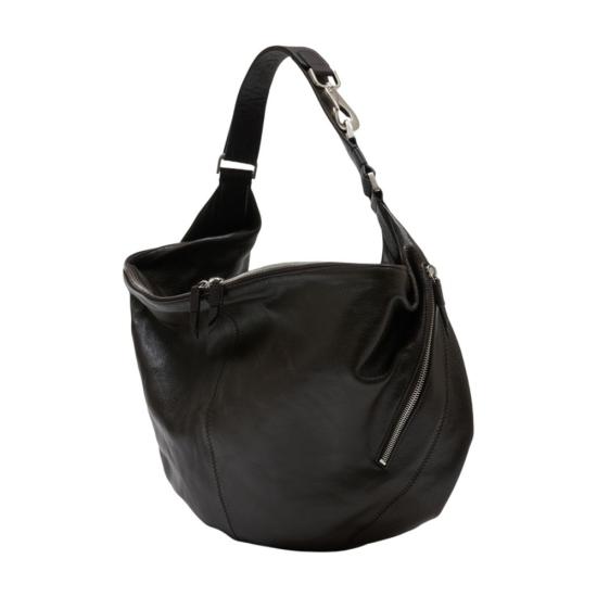 26SS 르메르 레더 라지 퀴버 클립 백 BG0197LL0171 BR490 BROWN - LEMAIRE