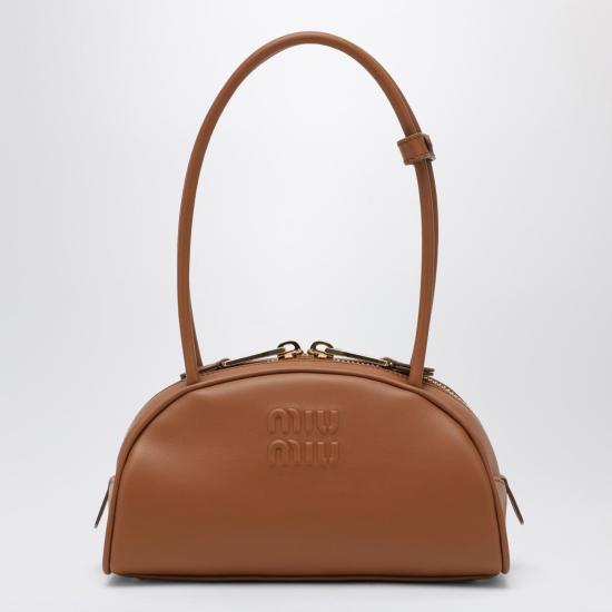 26FW 미우미우 토트백 5BB192OOO2CRW F0046 BROWN
