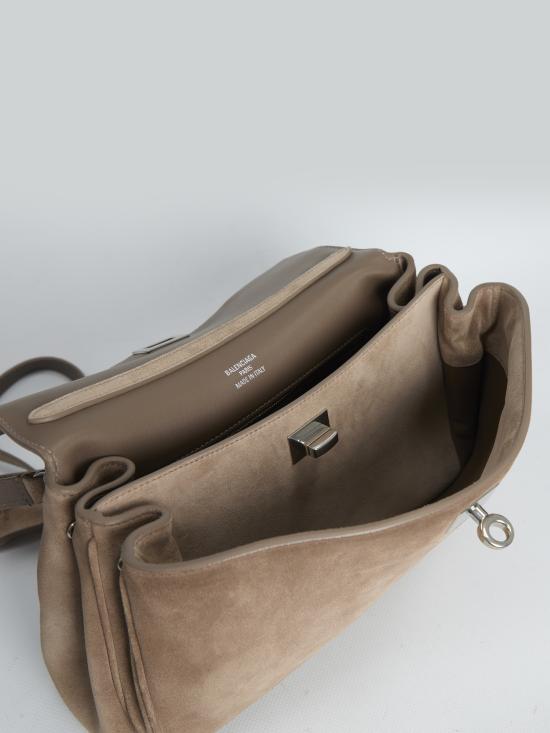 26SS 발렌시아가 토트백 7897792AB4G 2914 BROWN - BALENCIAGA