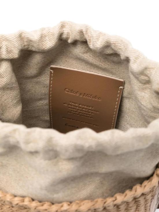 26SS 끌로에 우디 스몰 바스켓백 CHC23AS381L18 26Y BEIGE - CHLOE