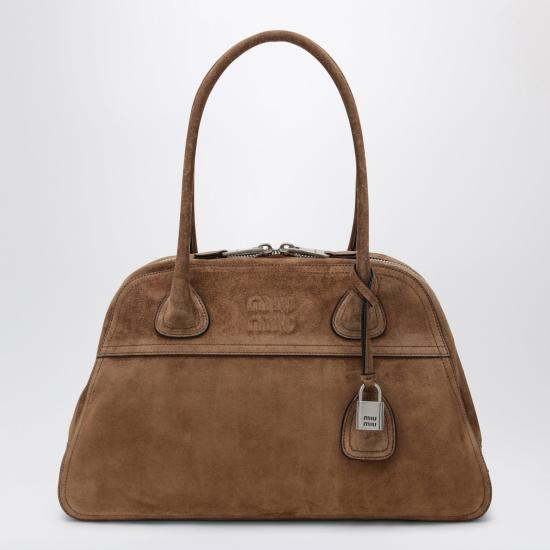 26FW 미우미우 토트백 5BB196OOO2CSS F0324 BROWN