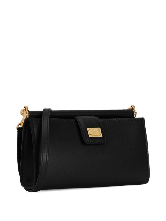 26SS 돌체앤가바나 Plongé calfskin 폰백 BI3367A9S25 80999 BLACK - DOLCE & GABBANA