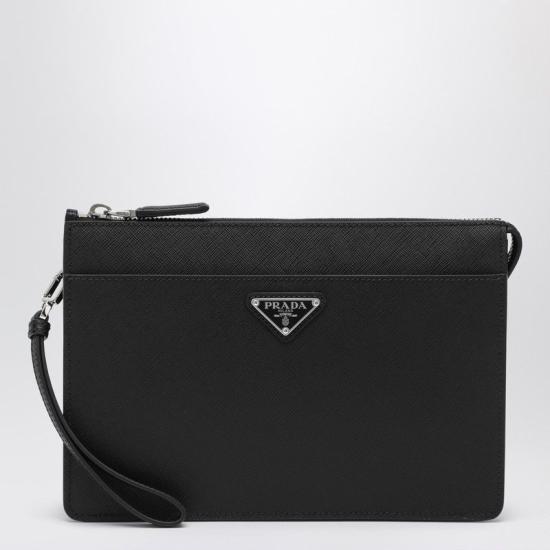 26SS 프라다 클러치/파우치 2VF032OOI9Z2 F0002 BLACK