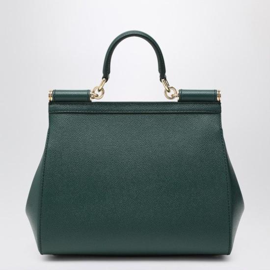 26SS 돌체앤가바나 라지 시실리 핸드백 BB6002B1001 87399 GREEN - DOLCE & GABBANA