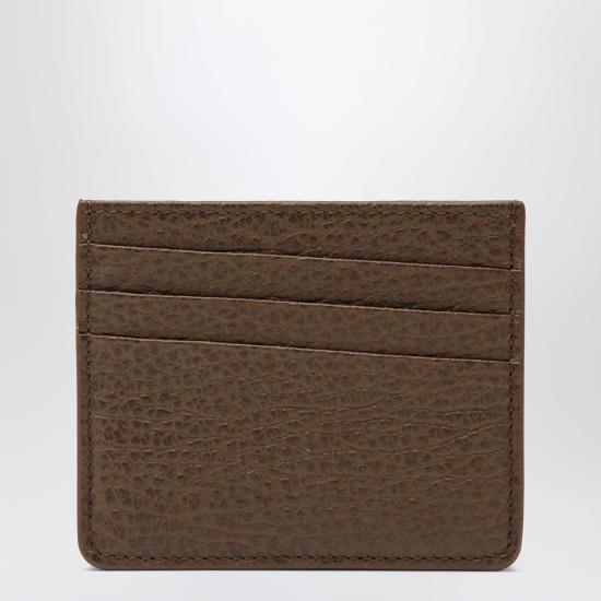 26SS 마르지엘라 4스티치 카드 홀더 SA1VX0006UP4455 T2181 BROWN - MAISON MARGIELA