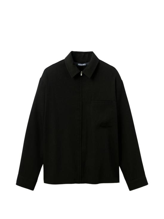 26SS 자크뮈스 긴팔 셔츠 SHM00576AW00739 990 BLACK