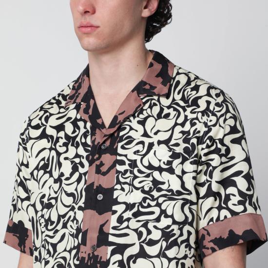 26SS 드리스 반 노튼 반팔 셔츠 209143321 900 BLACK - DRIES VAN NOTEN