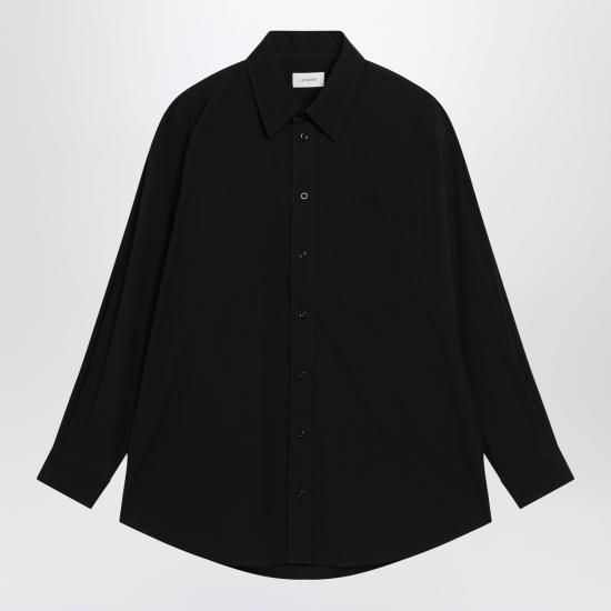 26SS 르메르 긴팔 셔츠 SH1247LF1399 BK999 BLACK